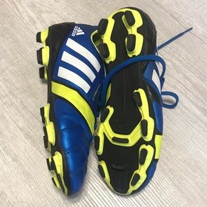 Adidas Soccer Outdoor Cleats Blue Adidas 5